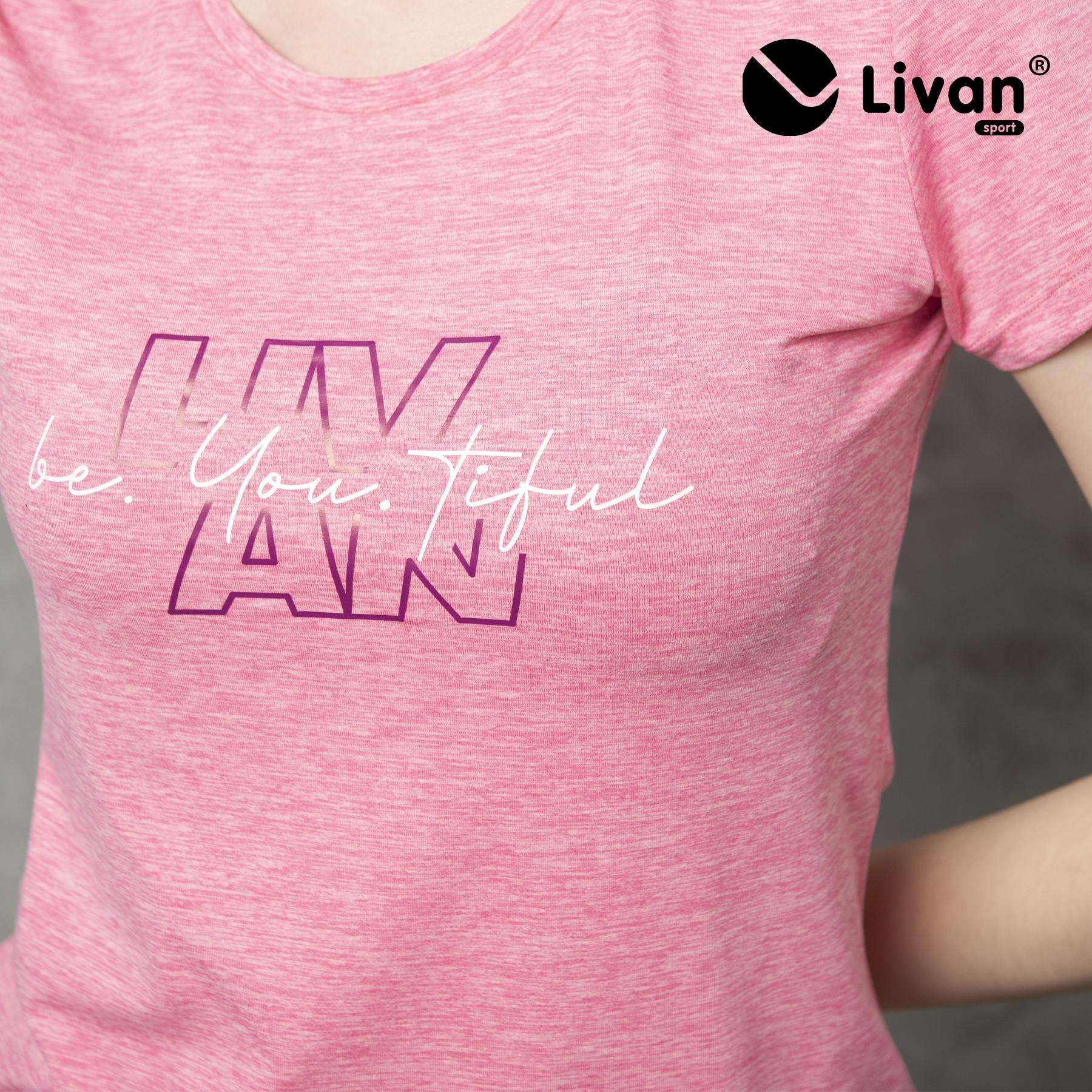 Áo Thun Nữ Be You Tiful Livan Sport