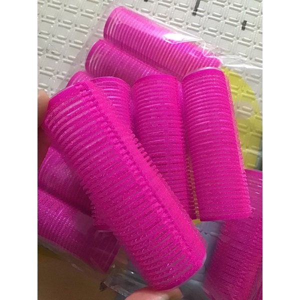 Lô uốn tóc - lô uốn tóc lõi nhựa tự dính loại dài 10cm x 3cm