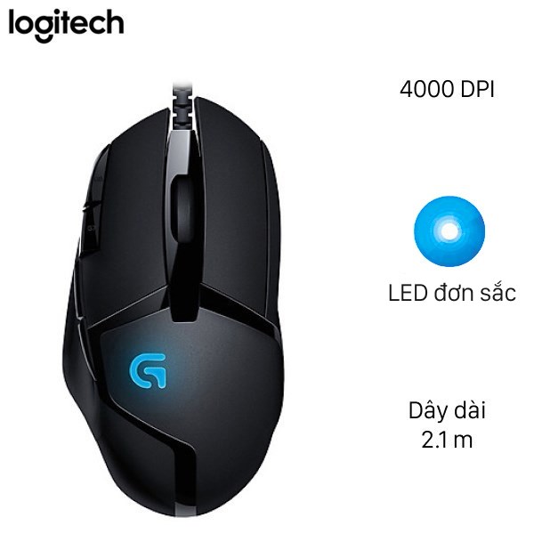 Chuột Gaming Có Dây Logitech G402