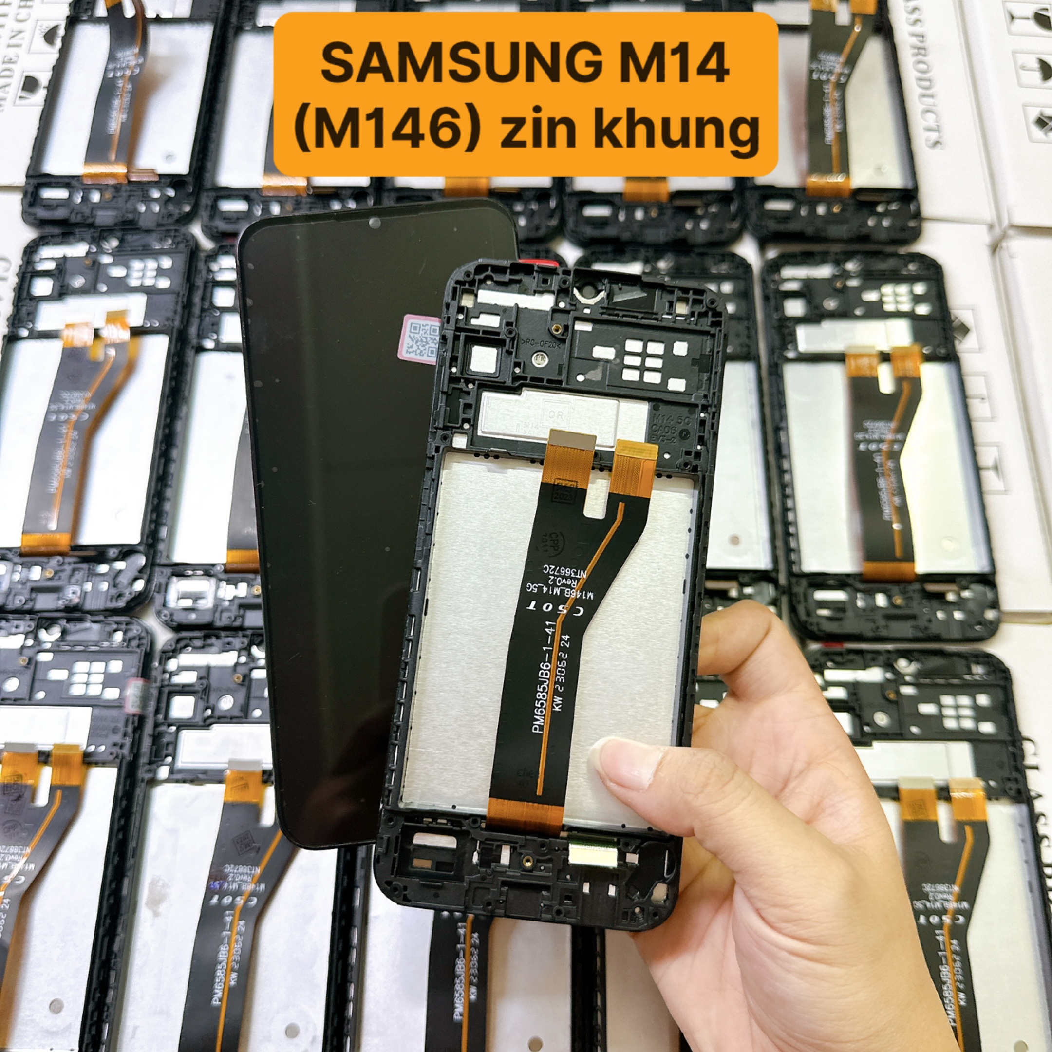 Màn hình Samsung M14 / M14 5G (M146B ) Zin Tặng kèm keo dán màn hình 15ml