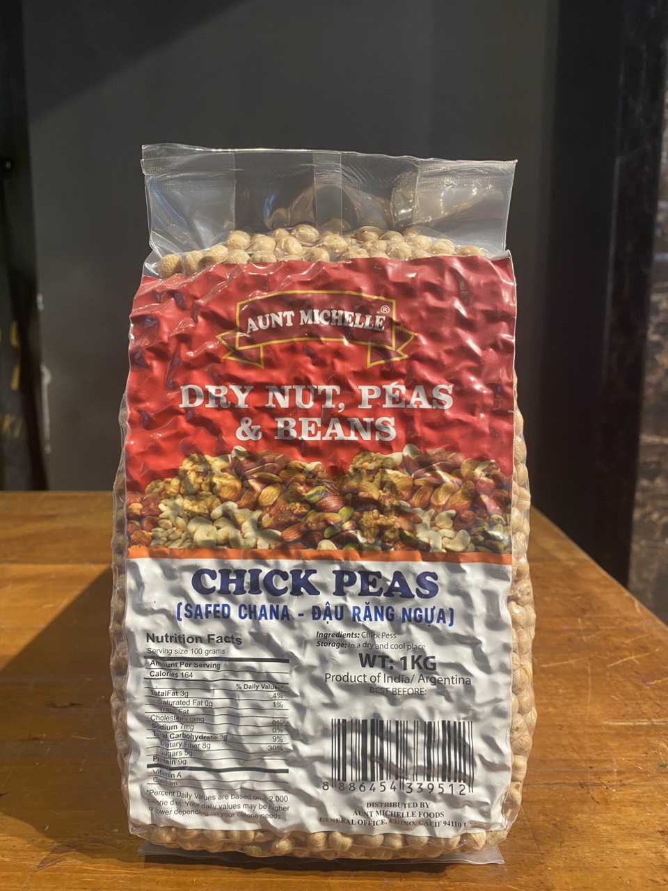 Đậu Gà-MICHELLE CHICKPEAS 1Kg The Nuts Valley