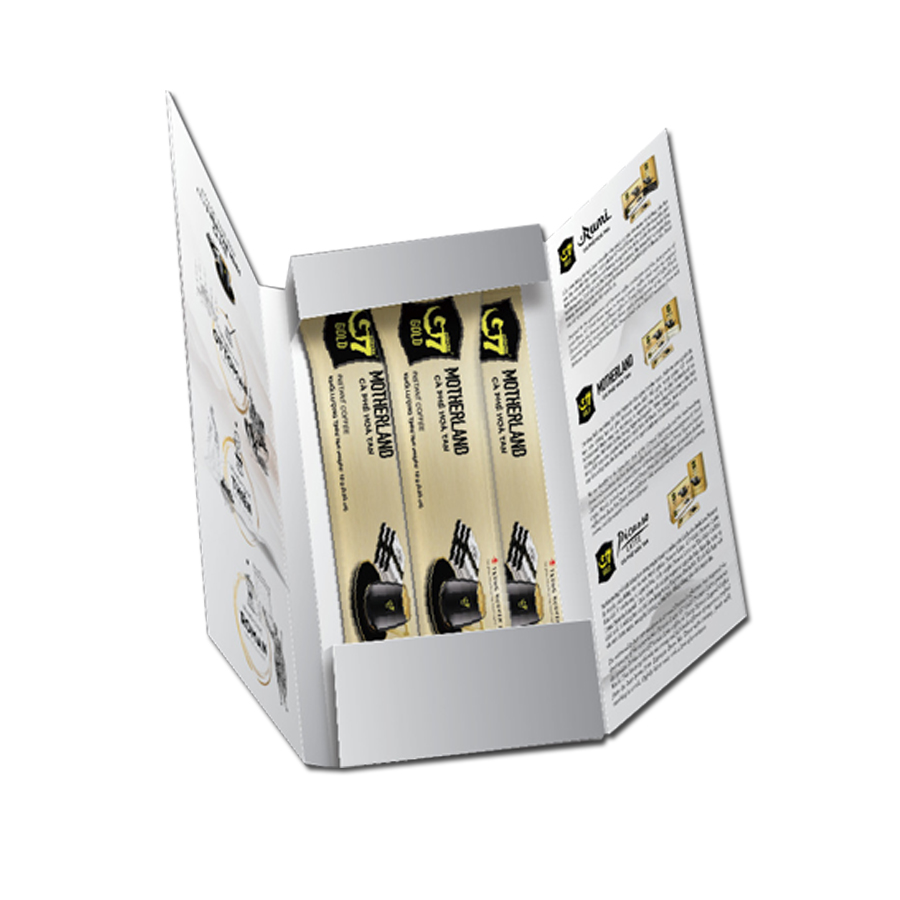 (Quà tặng không bán) Sample Kit G7 Gold 3 sticks ( Rumi, Motherland, Picasso Latte)