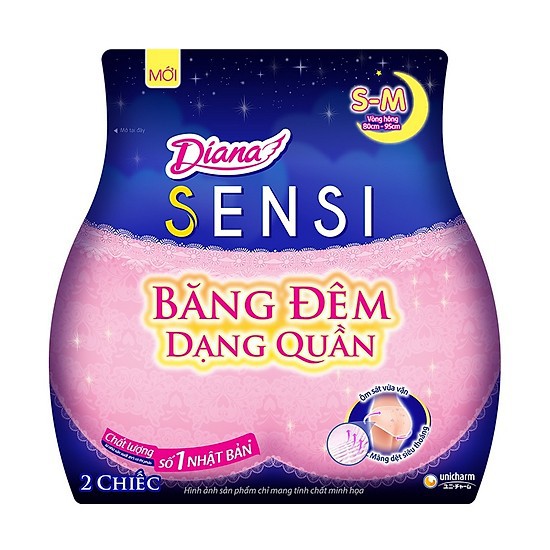 Bvs Diana Ban Đêm Dạng Quần (M - L (85-105))