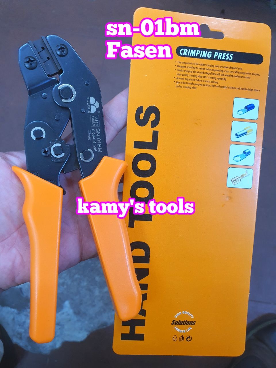 Kìm bấm cos SN-01BM (XH2.54 PH2.0) Fasen
