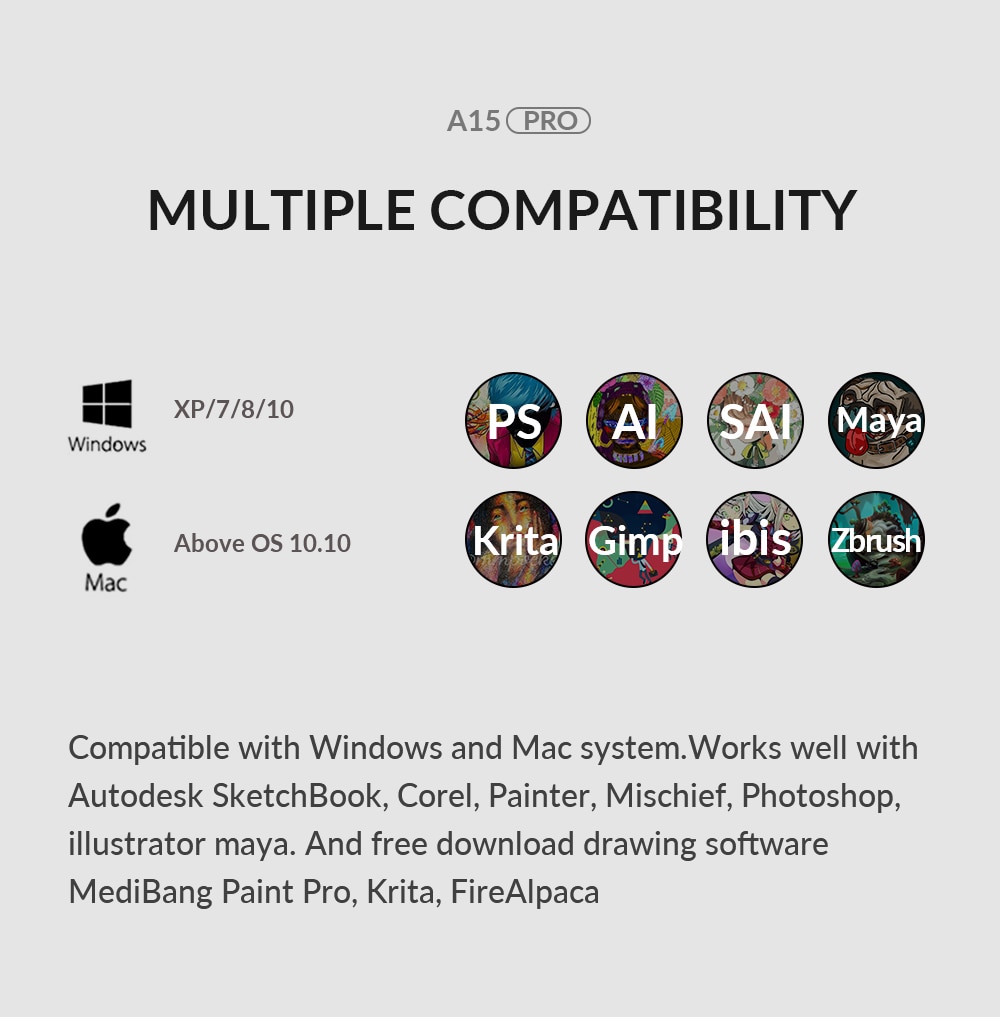 Bảng vẽ Veikk A15 Pro