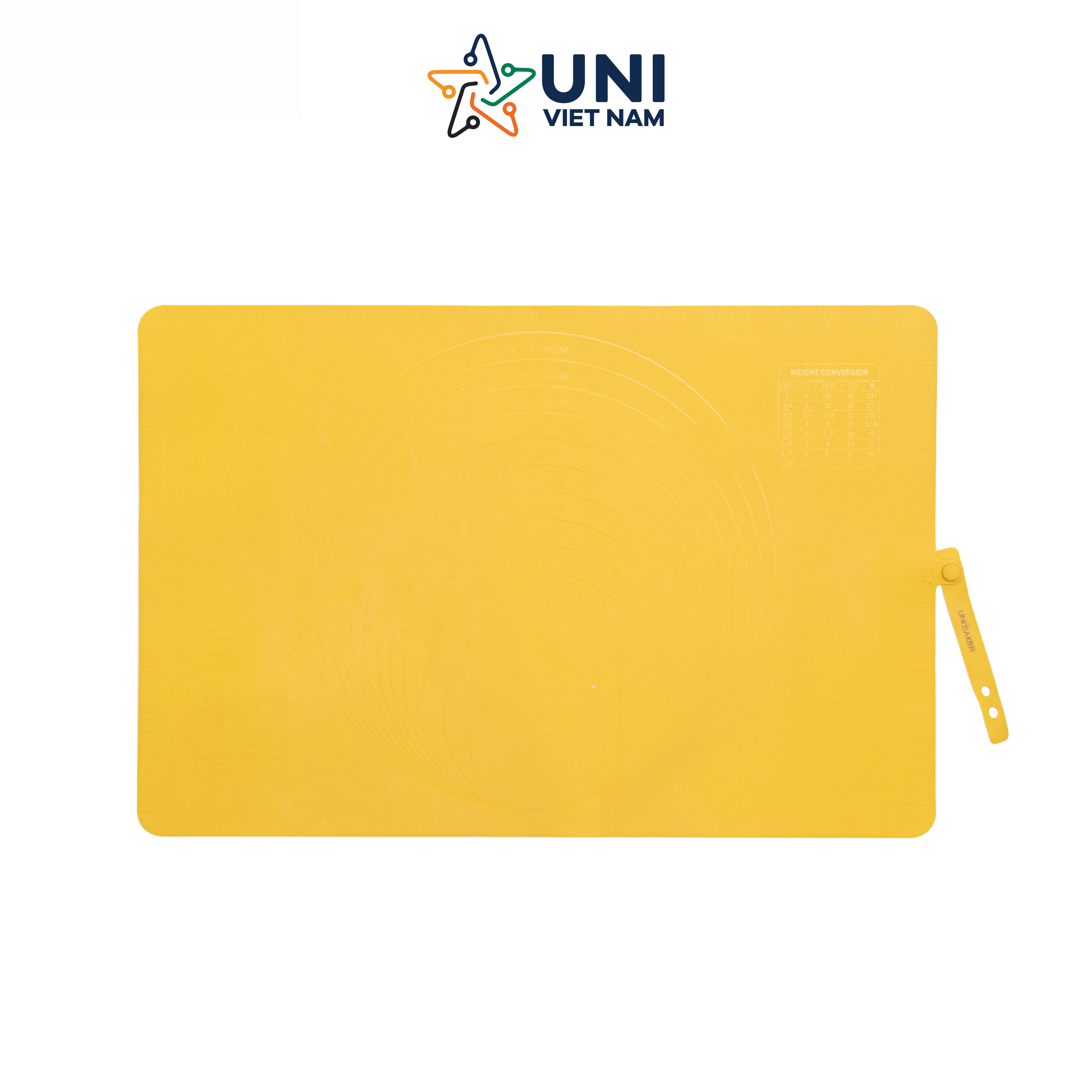 Thảm nhào bột Silicon Unibaker MB037