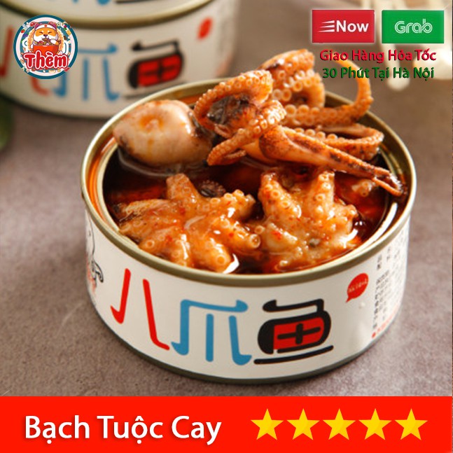 Bạch tuộc sốt cay đóng hộp