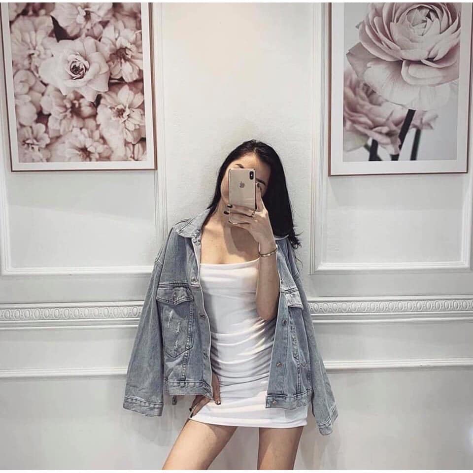 Váy Body Nữ - Đầm 2 dây dúm eo SIÊU HOT
