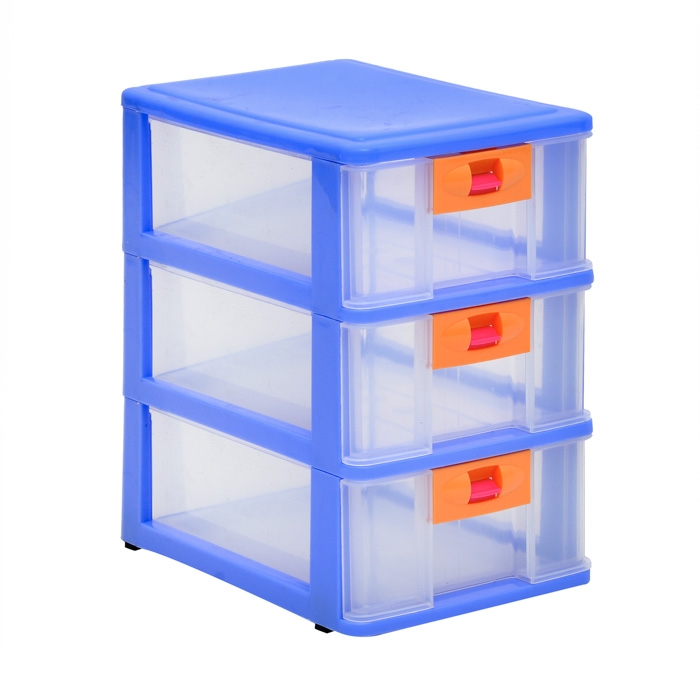 Tủ nhựa 3 tầng đựng linh kiện điện tử