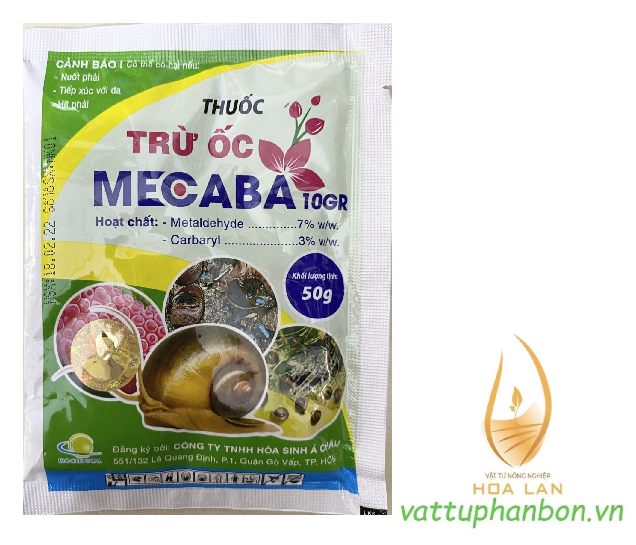 Mecaba Trừ Ốc 10GR - #091B# 50g