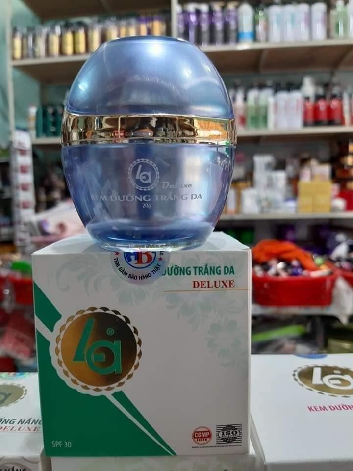 Bộ Kem và SERUM DELUXE LA trắng da, dưỡng da