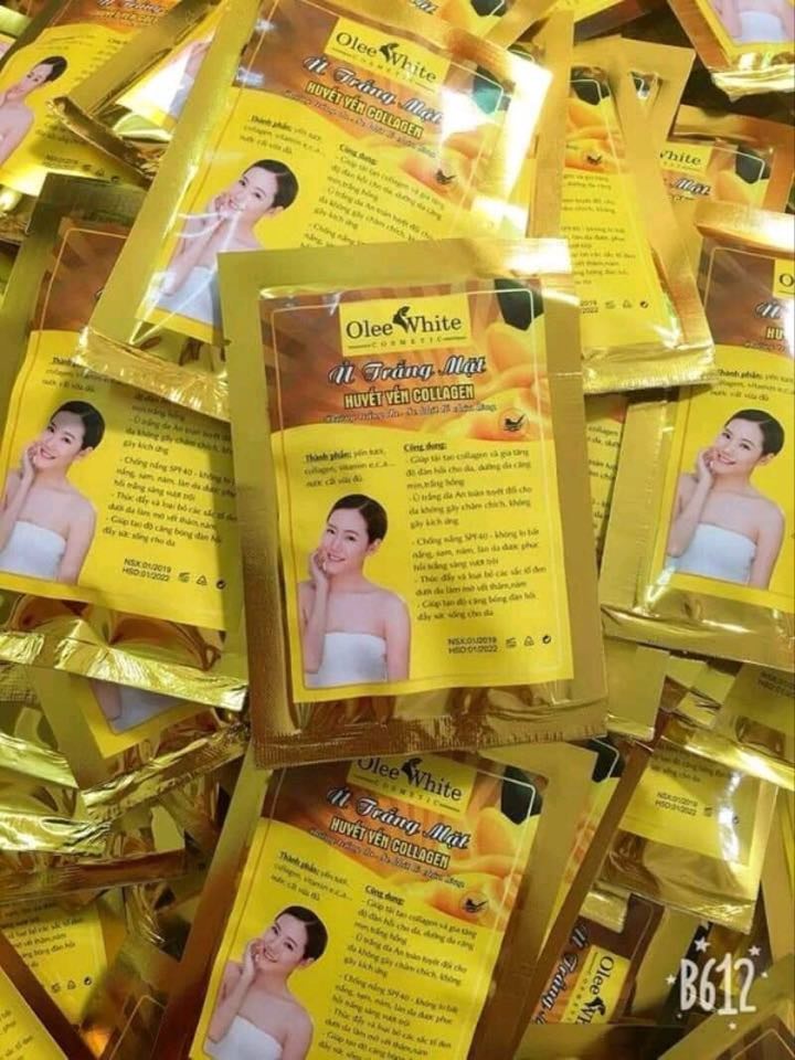 Ủ trắng mặt yến (dùng cho face và body)