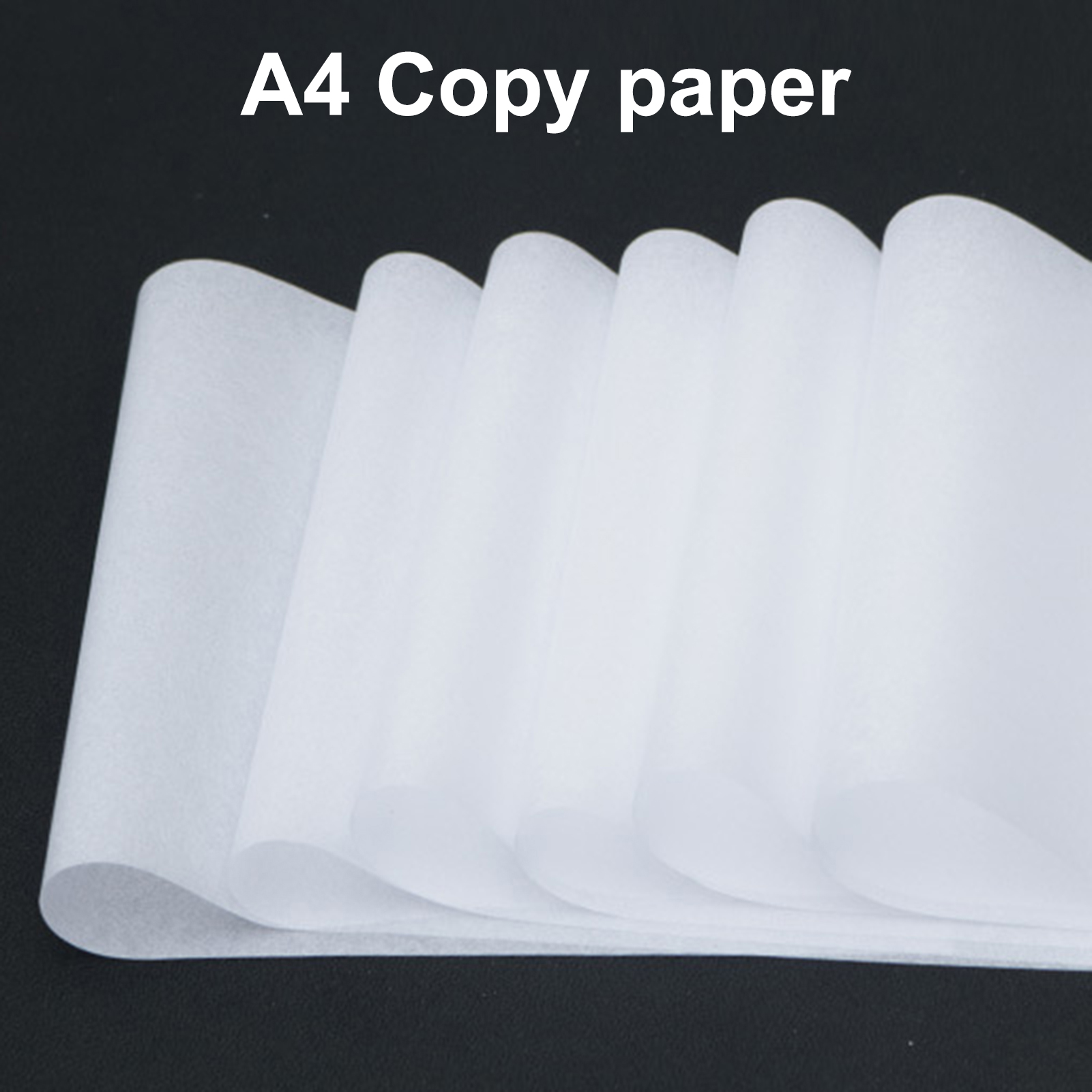 JAREDQ 100Pcs Tracing Paper Semi-translucent Smooth Writing A4 Calligraphy Transfer Paper for Calligraphy Tracing Paper No