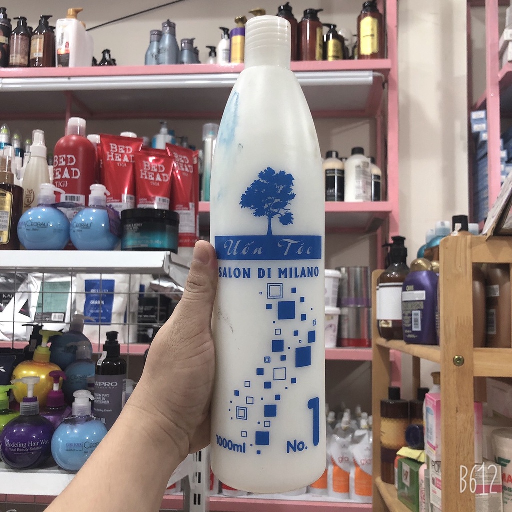 Bottle No. 1 Collagen Salon Di Milano Hair Perm HP Setting Perm super shine 1000ml