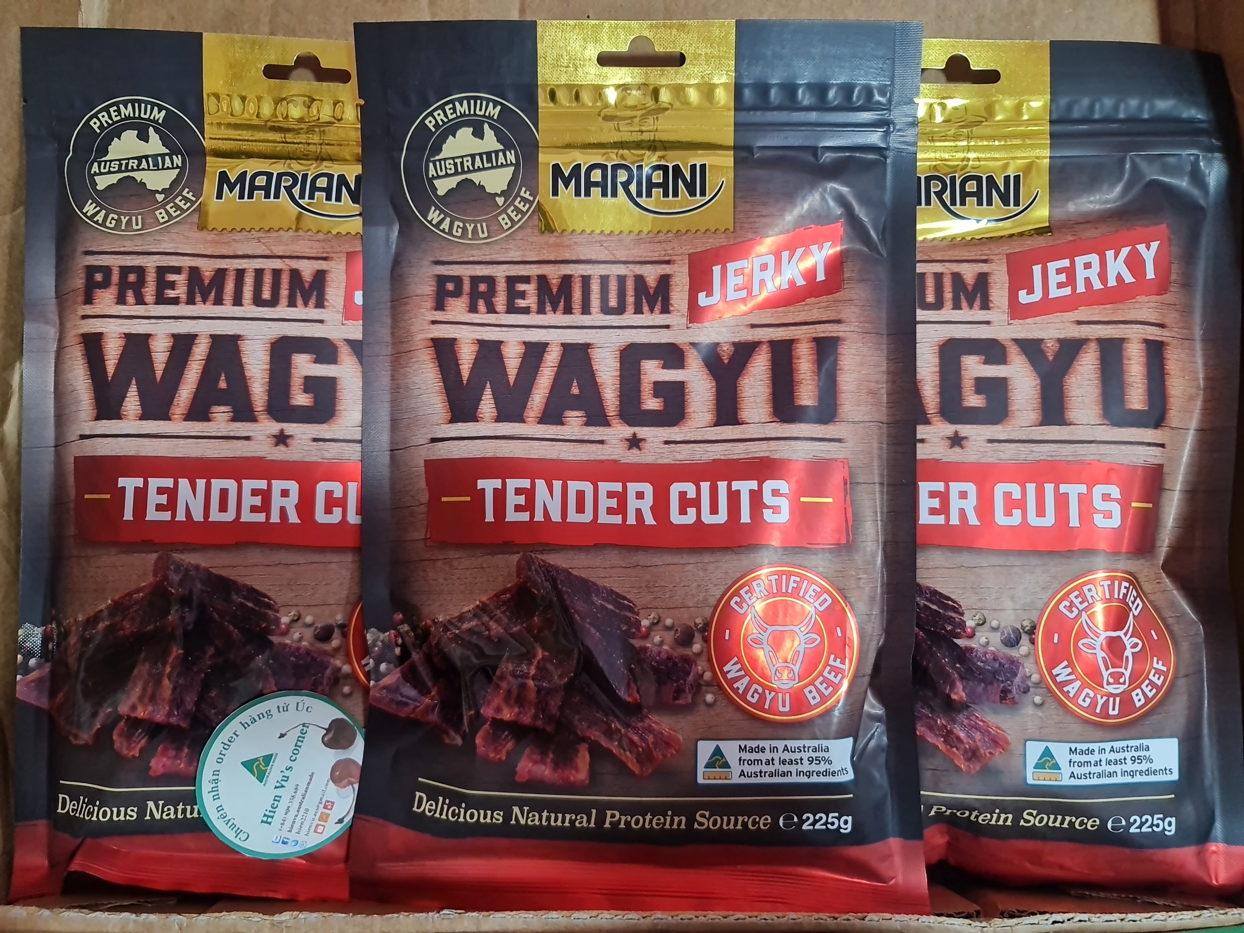 [HCM]Thịt bò khô Úc Mariani – Bulgogi - Korea BBQ ( gói 350g )