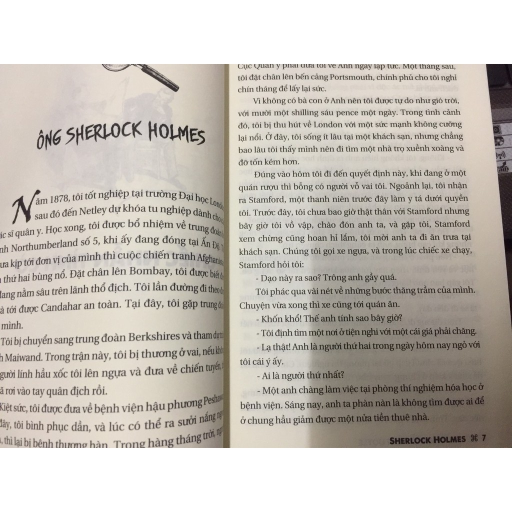 Sách - Tiểu thuyết trinh thám - Sherlock Holmes I