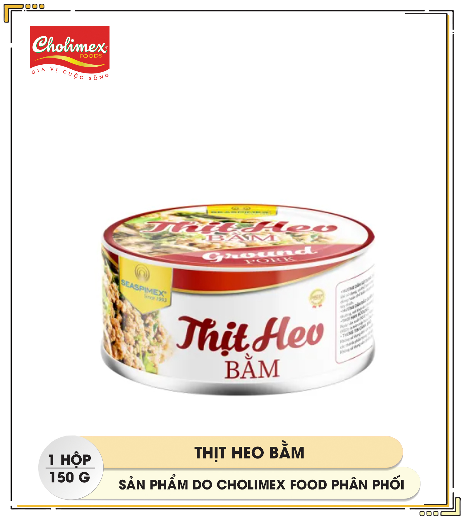Thịt heo bằm Seaspimex 150g