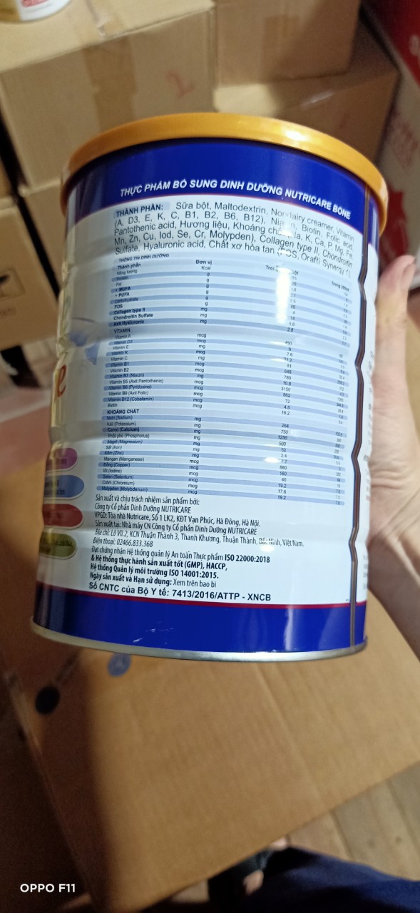 sữa bột nutricare bone