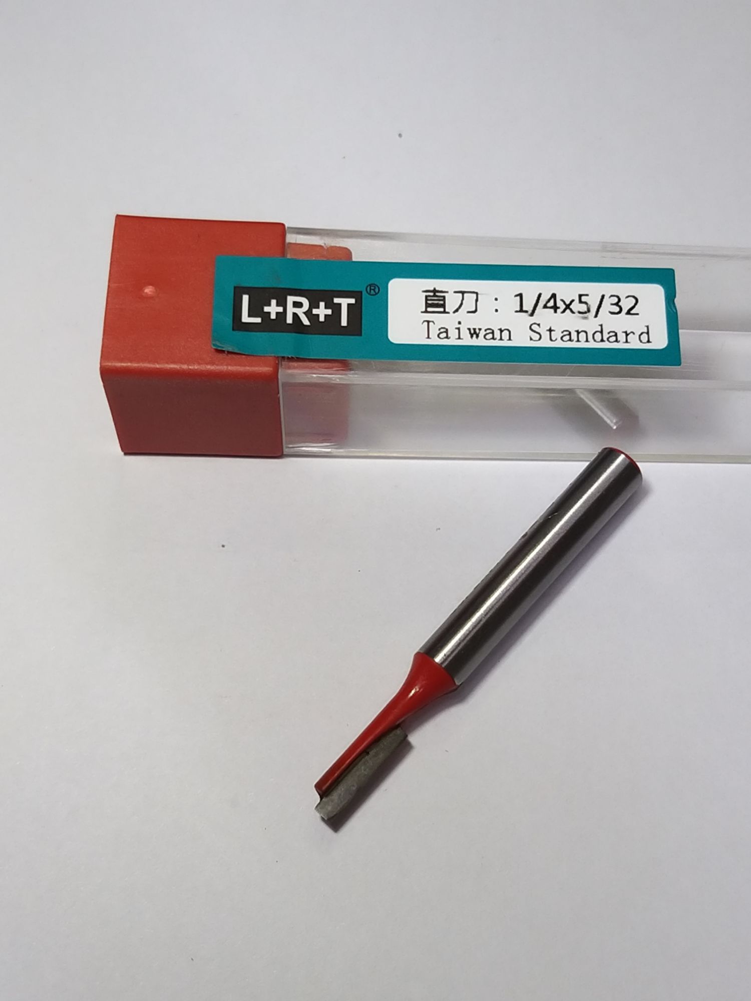 [HCM]Mũi Phay Gỗ Thẳng 1/4 x 5/32 (Đỏ)