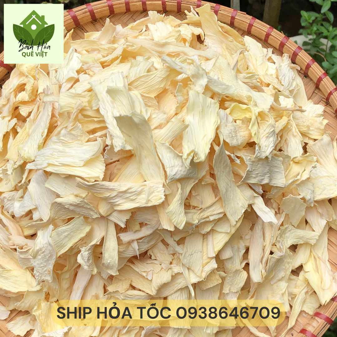 Củ Hủ Dừa Bến Tre Sấy Khô - Đặc Sản Gói 100g
