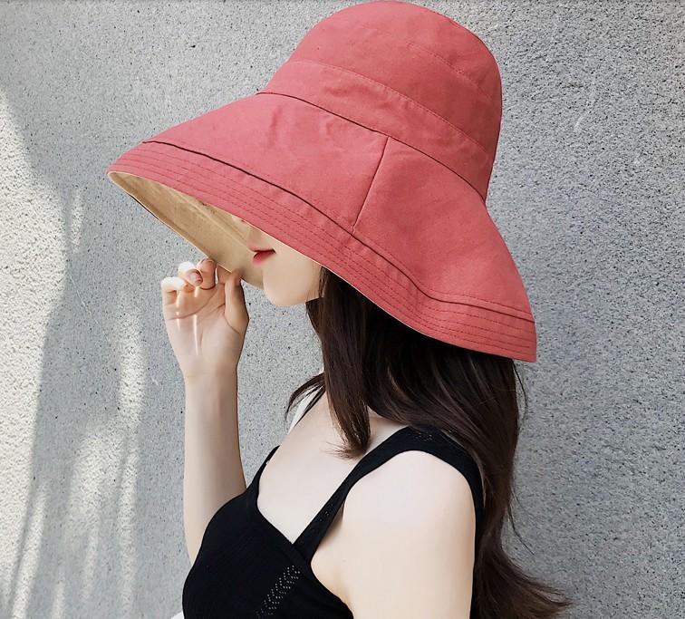 Mũ vành rộng che nắng nữ tính