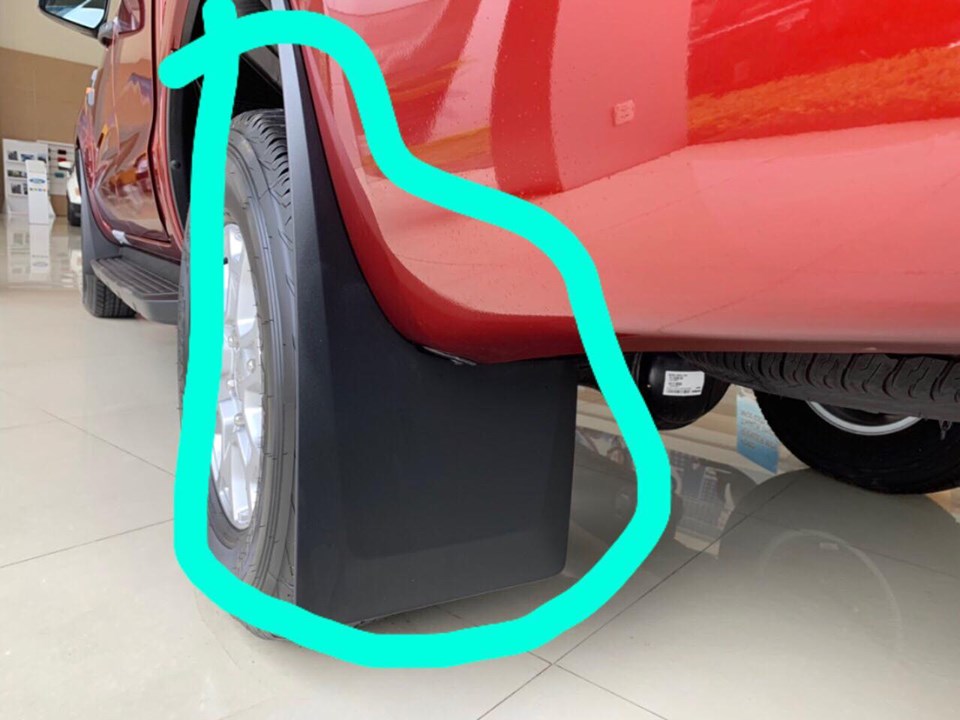 Chắn bùn Ford Ranger bộ 4 tấm 2013-2020