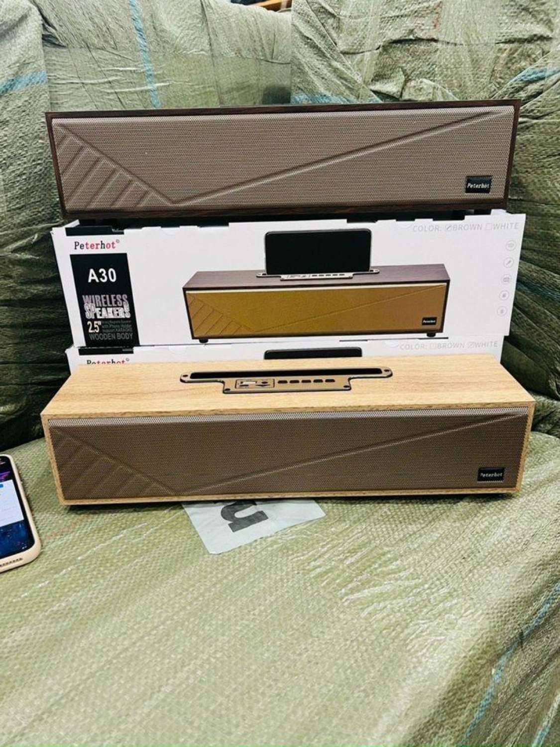Loa Gỗ bluetooth A30