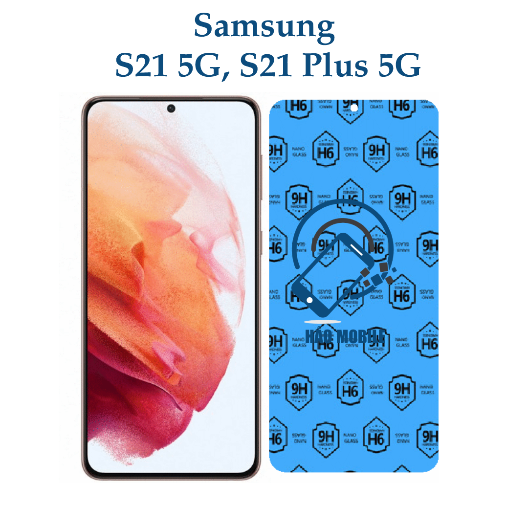 Dán cường lực dẻo nano samsung s21 5g, s21+ 5g