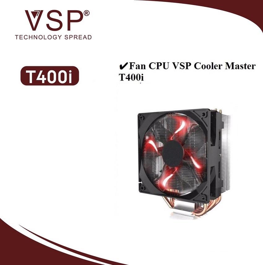 Tản nhiệt CPU VSP Cooler Master T400I 4 ống đồng