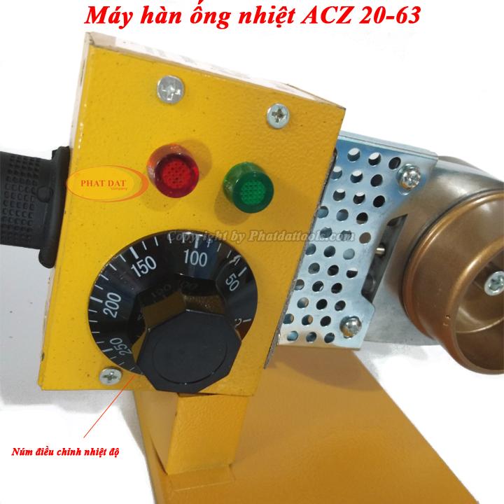 Máy Hàn Ống Nhiệt ACZ 20-63 Công Suất 800W