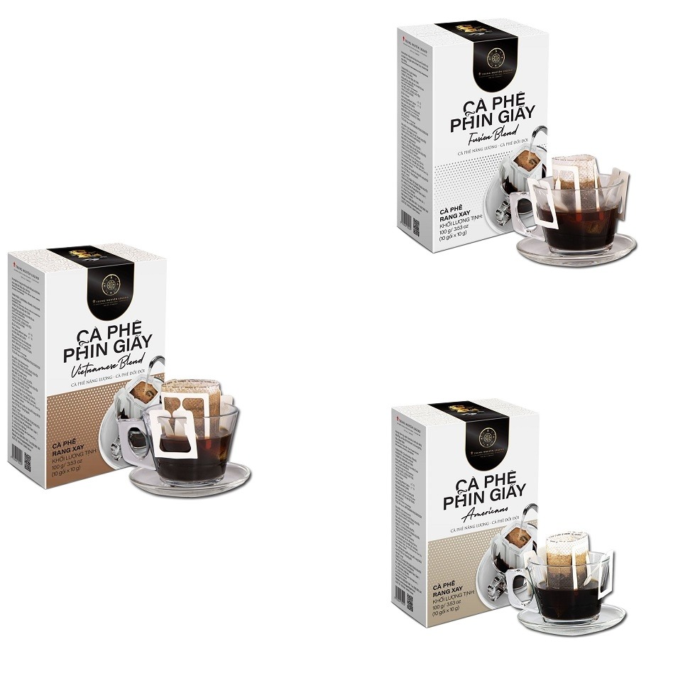 Cà phê Phin Giấy Trung Nguyên Americano( Hộp 10 Phin)
