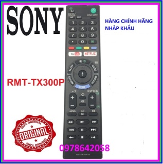 Điều Khiển Tivi Sony RMT - TX300P Cho Mọi Dòng TV Sony Bền Nhạy Phím Êm thumbnail