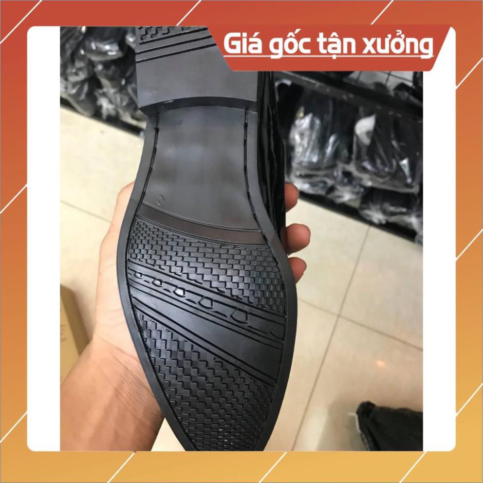 Giày Tây Nam Da Bóng Công Sở Lịch Lãm