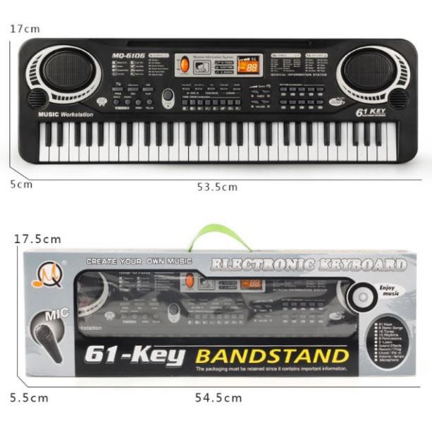 [HCM]ĐÀN PIANO CÓ MICRO CÓ THƯƠNG CHO BÉ kèm micro dây sạc loại lớn