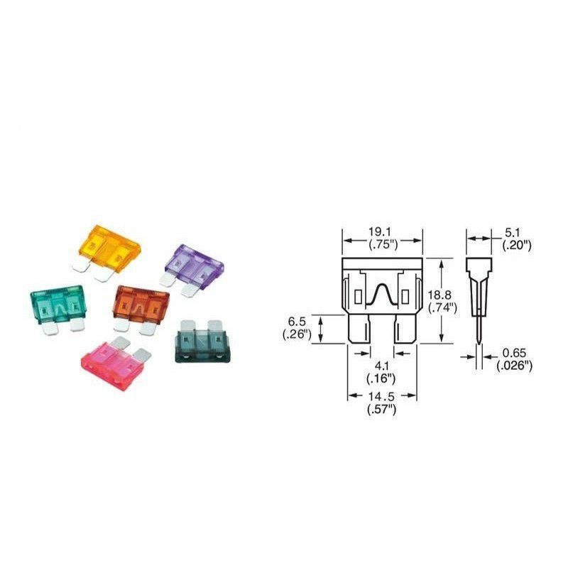 Cầu chì 40A (gói 5 cái)