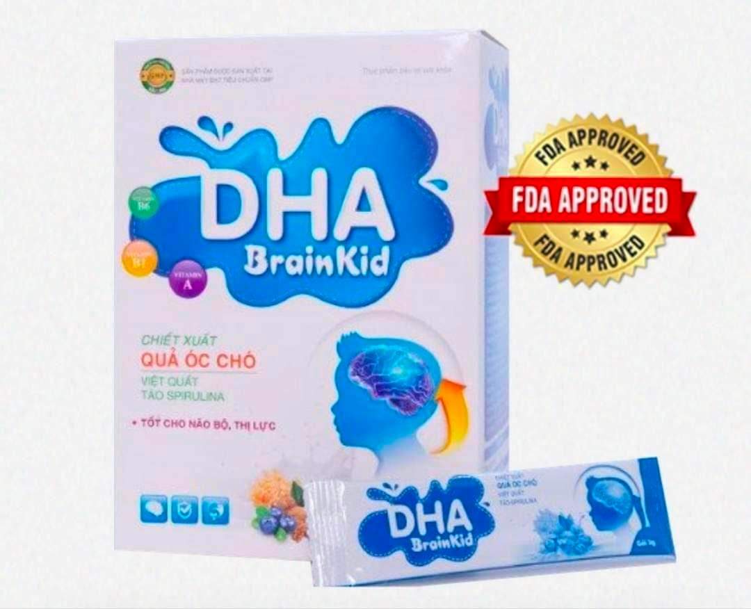 Cốm bổ não trẻ em DHA Brain Kid