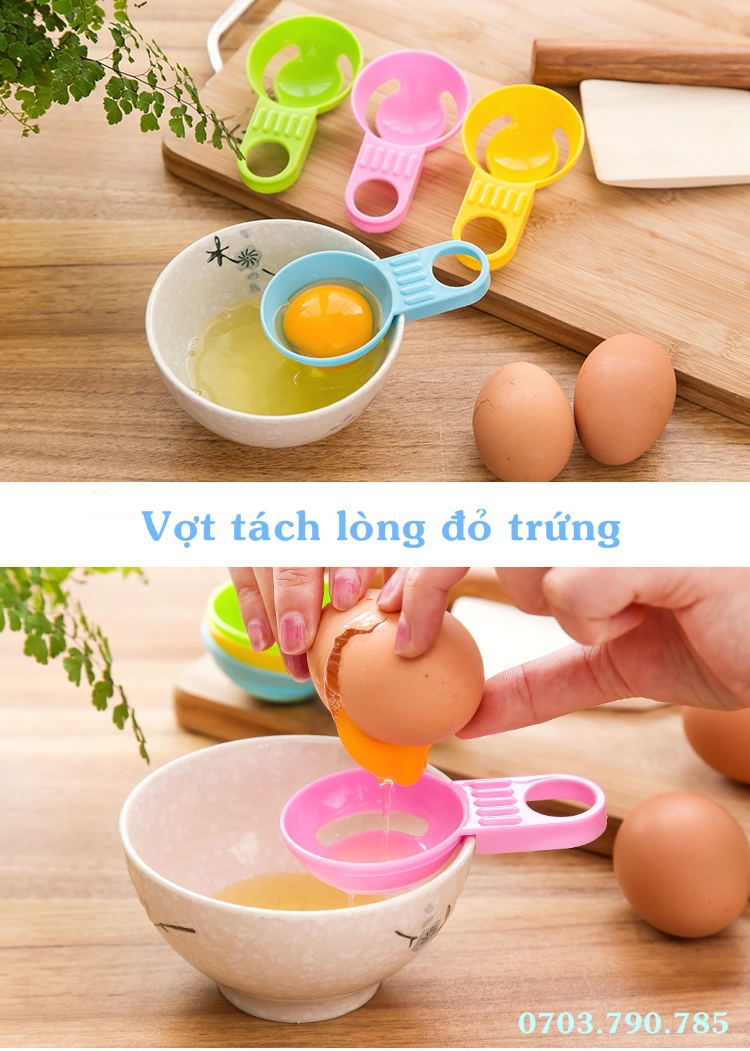 [HCM]Set 2 Vợt Tách Lòng Đỏ Trứng