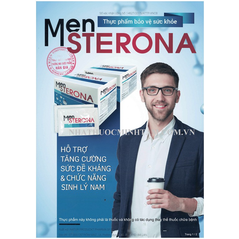Mensterona dành cho nam giới