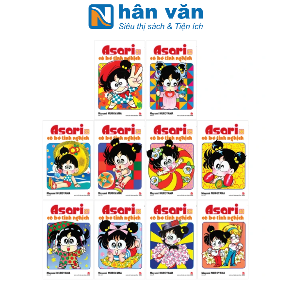Truyện Tranh - Asari - Cô Bé Tinh Nghịch - Tập 1 Đến Tập 40 (Tái Bản 2024) - NXB Kim Đồng