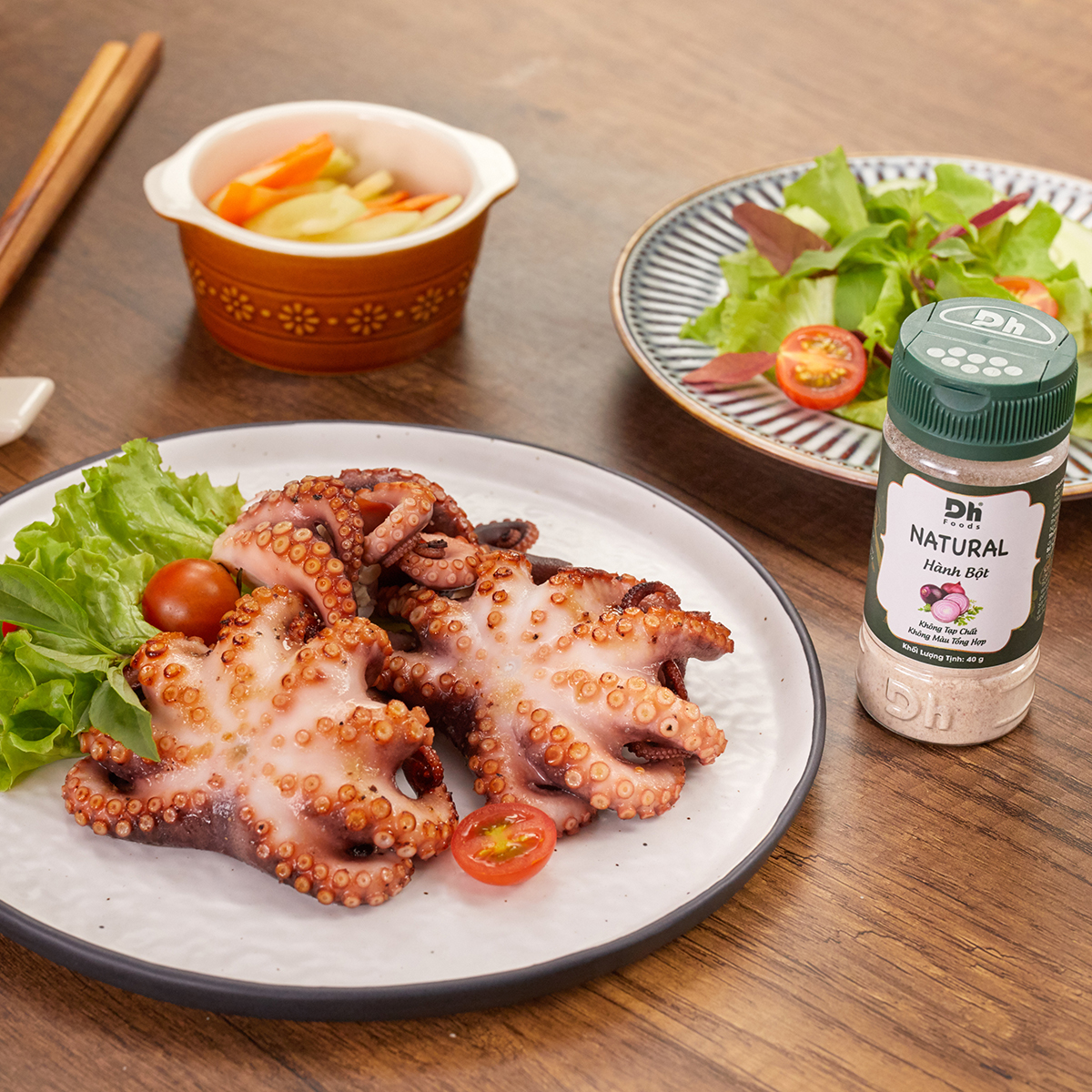 Combo 2 hũ Natural Hành Bột Dh Foods