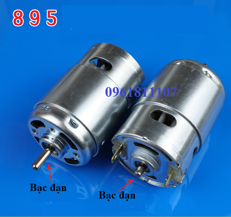 Motor 895 2 bạc đạn 368w 12v, motor 12V 895, motor 895 18V, động cơ 895 368W, motor 895 368w