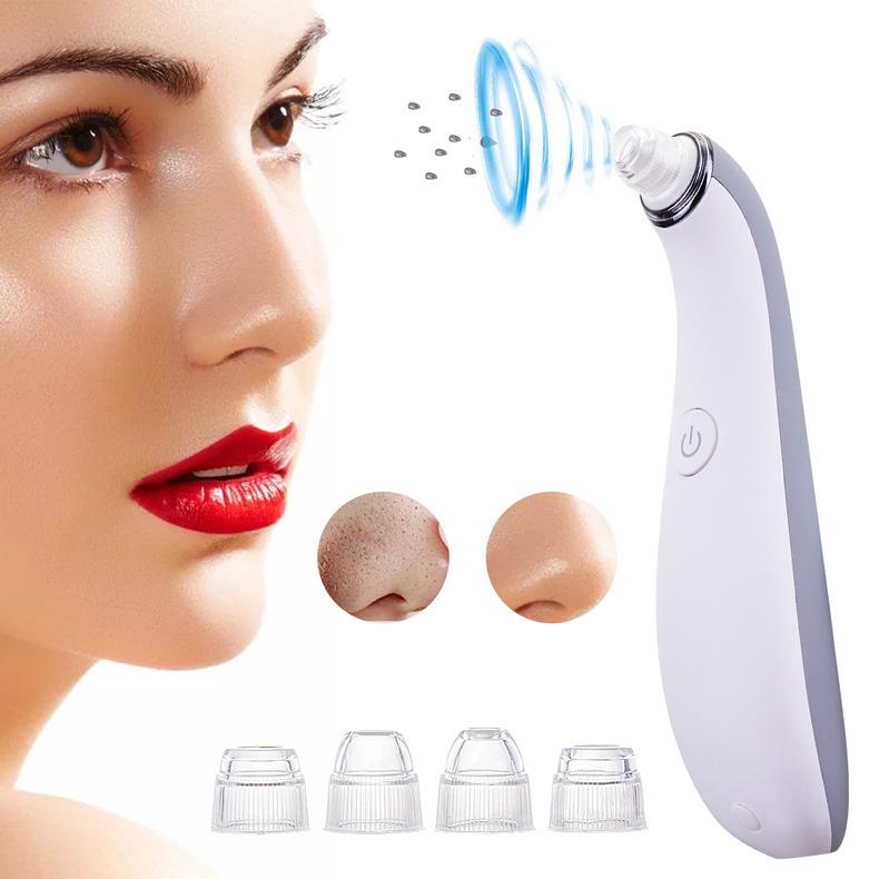 Máy hút mụn đầu đen Black Head Detector máy hút mụn cho spa trắng damáy hút mụn cầm tay mini