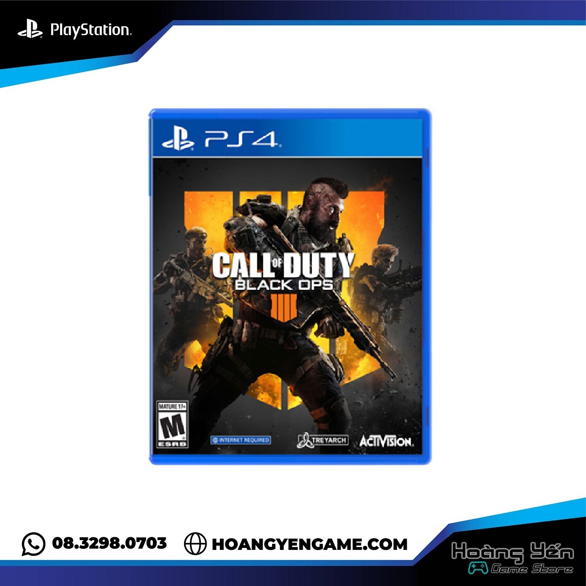 [HCM]Đĩa game Call of Duty Black Ops 4 PS4