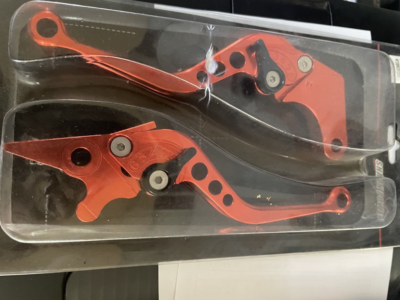 Cặp tay thắng kiểu nhôm CNC dành cho Winner 150 (nhiều màu)