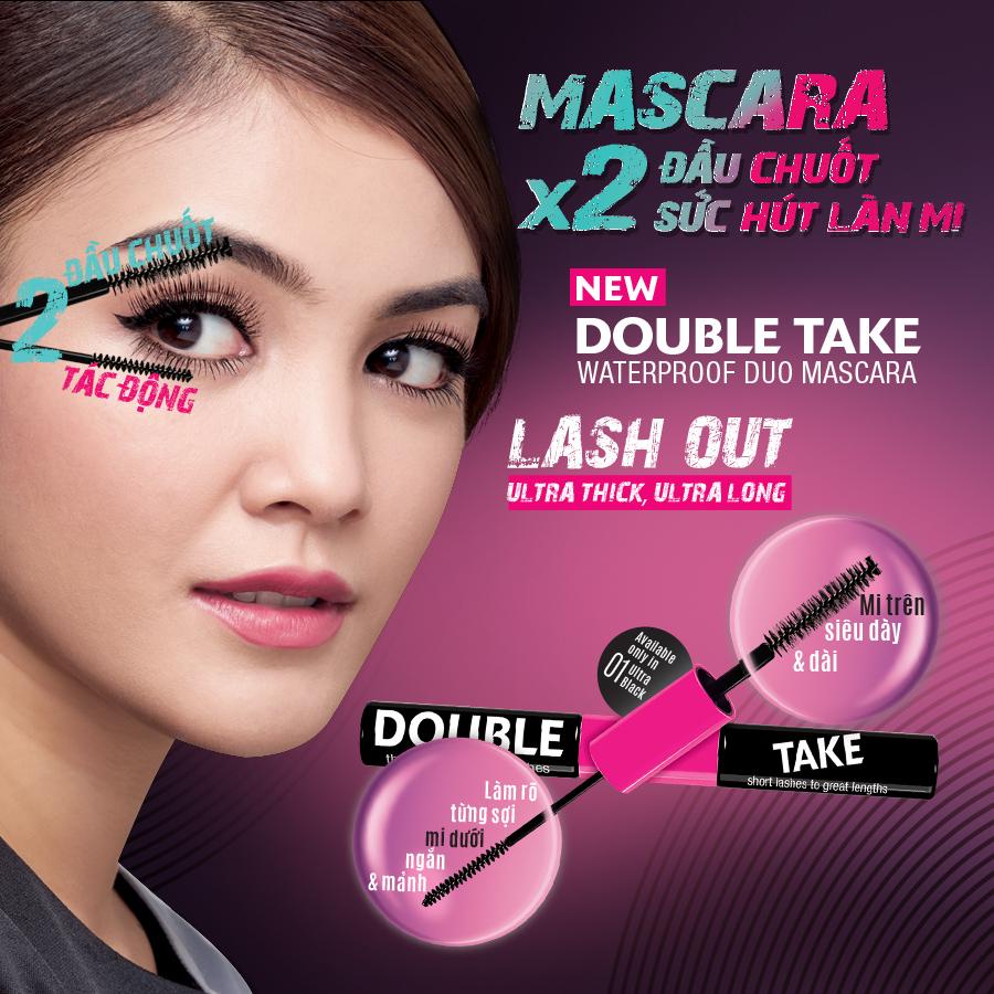 Mascara 2 Đầu Silkygirl Double Take Waterproof Duo