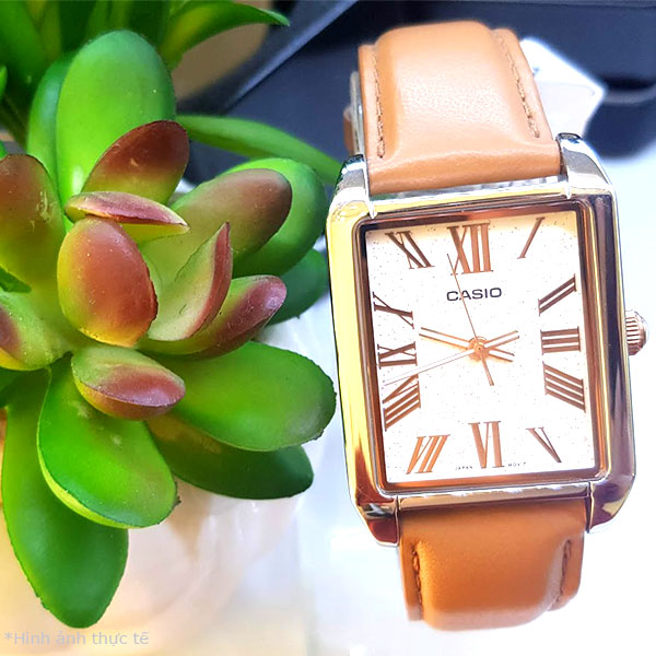Đồng hồ nam dây da Casio MTP-TW101L-7AVDF (Nâu)