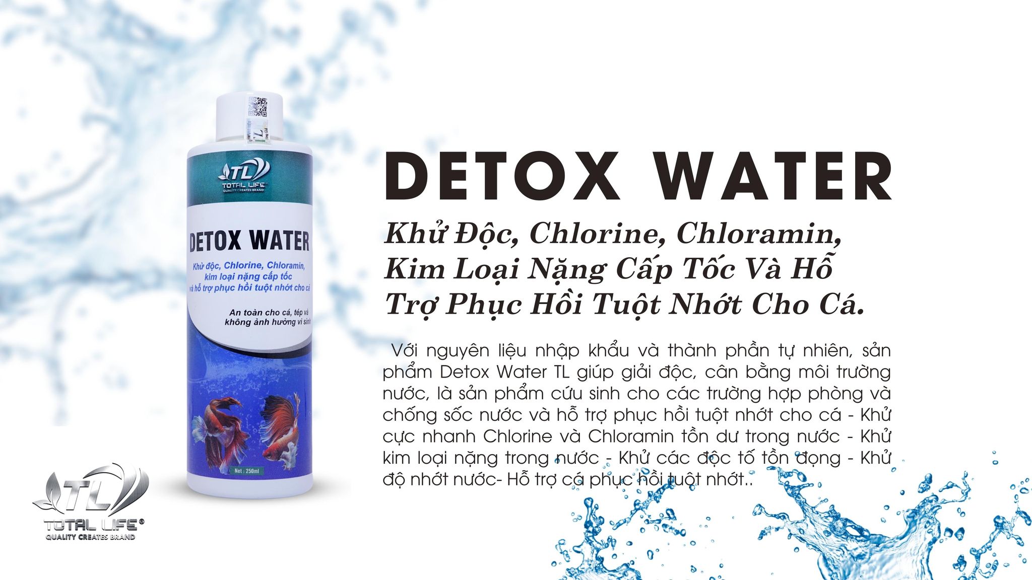 Dung Dịch Khử Độc Nước Detox Water TL