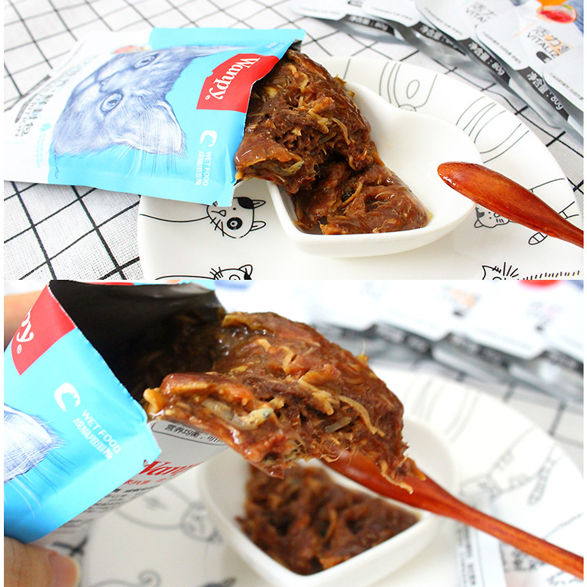 Pate WANPY gói 80gr | thức ăn cho mèo