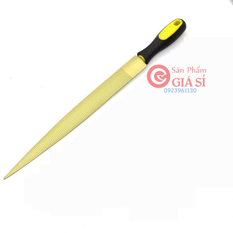 Dũa Bán Nguyệt 8 Inch-Màu Vàng