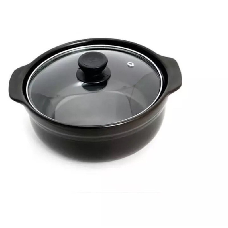 [Free Ship] - Nồi đất kho cá kho thịt 1lít, 2lít, 3 lít